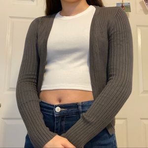 Dark Gray Cardigan